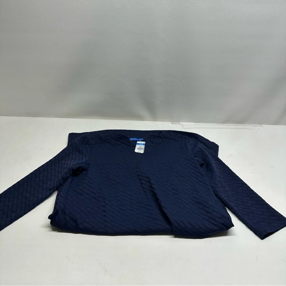 NWT J.McLaughlin Octavia Geo Jaquard Split V-Neck 3/4 Sleeve Shift Dress